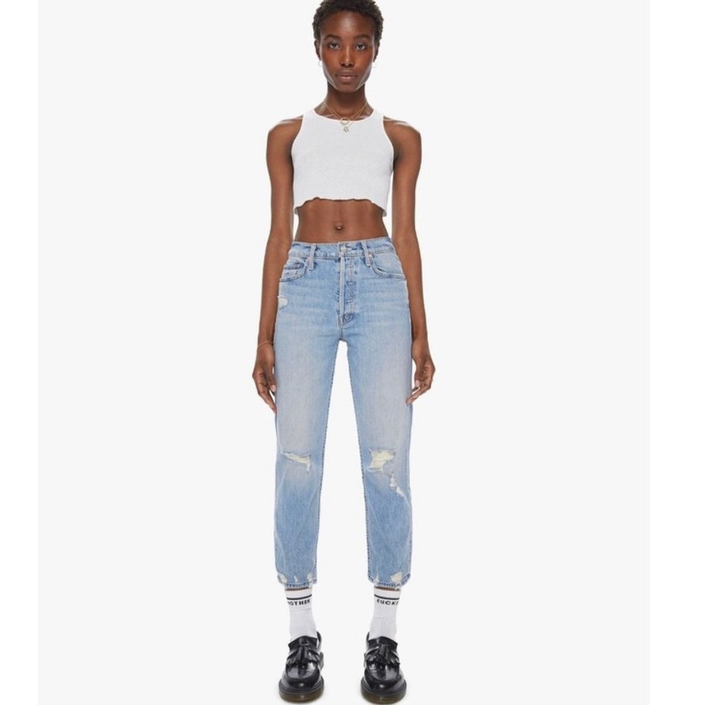 MOTHER Superior The Tomcat Ankle Jeans in The Confession Size 25 - Picture 3 of 16